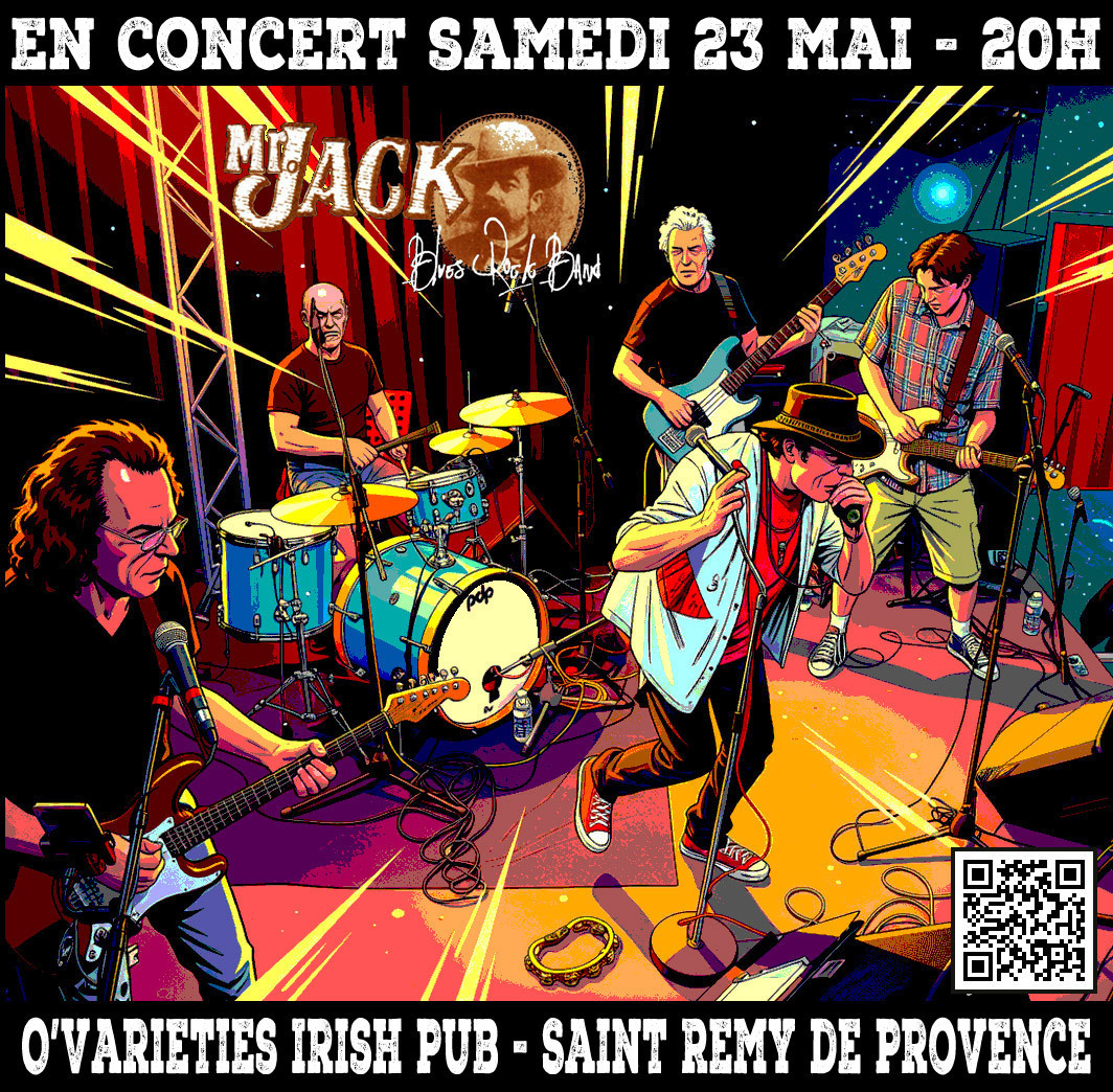 Mr Jack en concert au O'Varieties Irish Pub