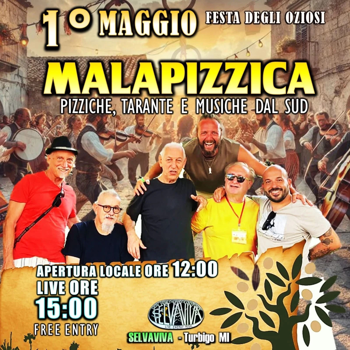 Malapizzica alla Festa degli Oziosi