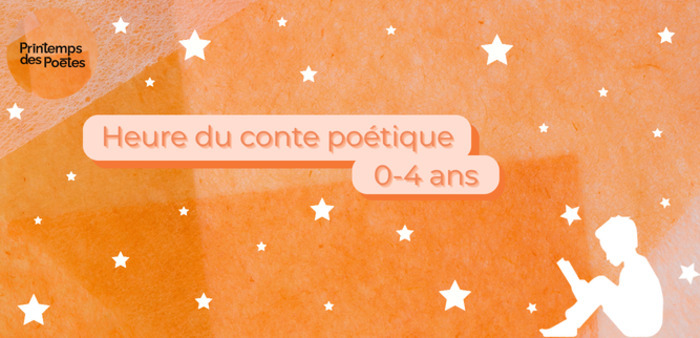 Heure du conte poétique pour les petits à la médiathèque