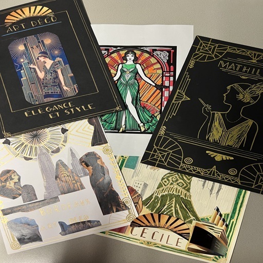 Atelier famille Art deco