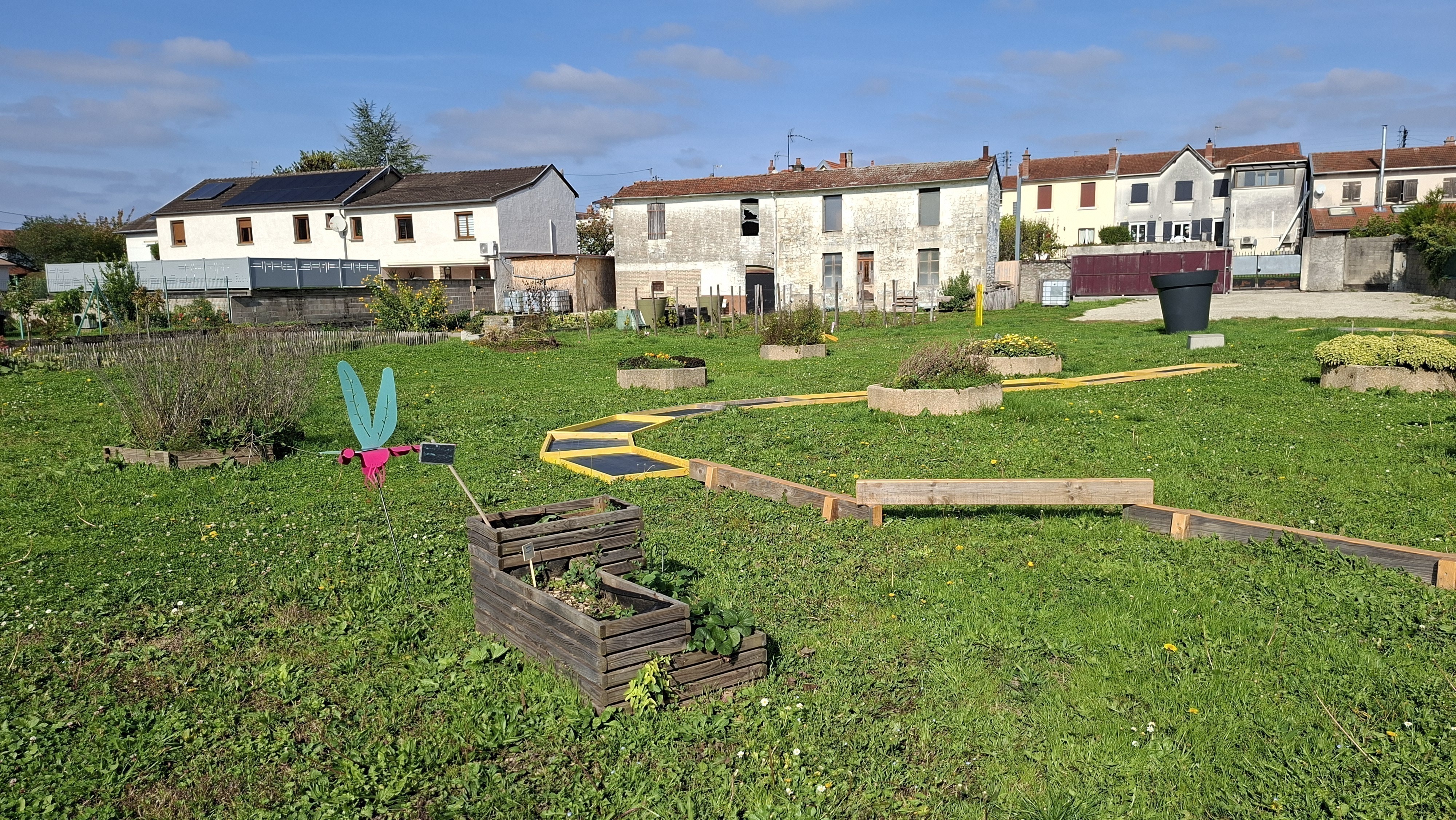 Atelier au jardin du Prinvault