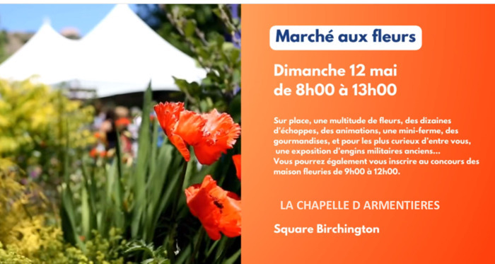 Marché aux fleurs, aux saveurs et aux senteurs