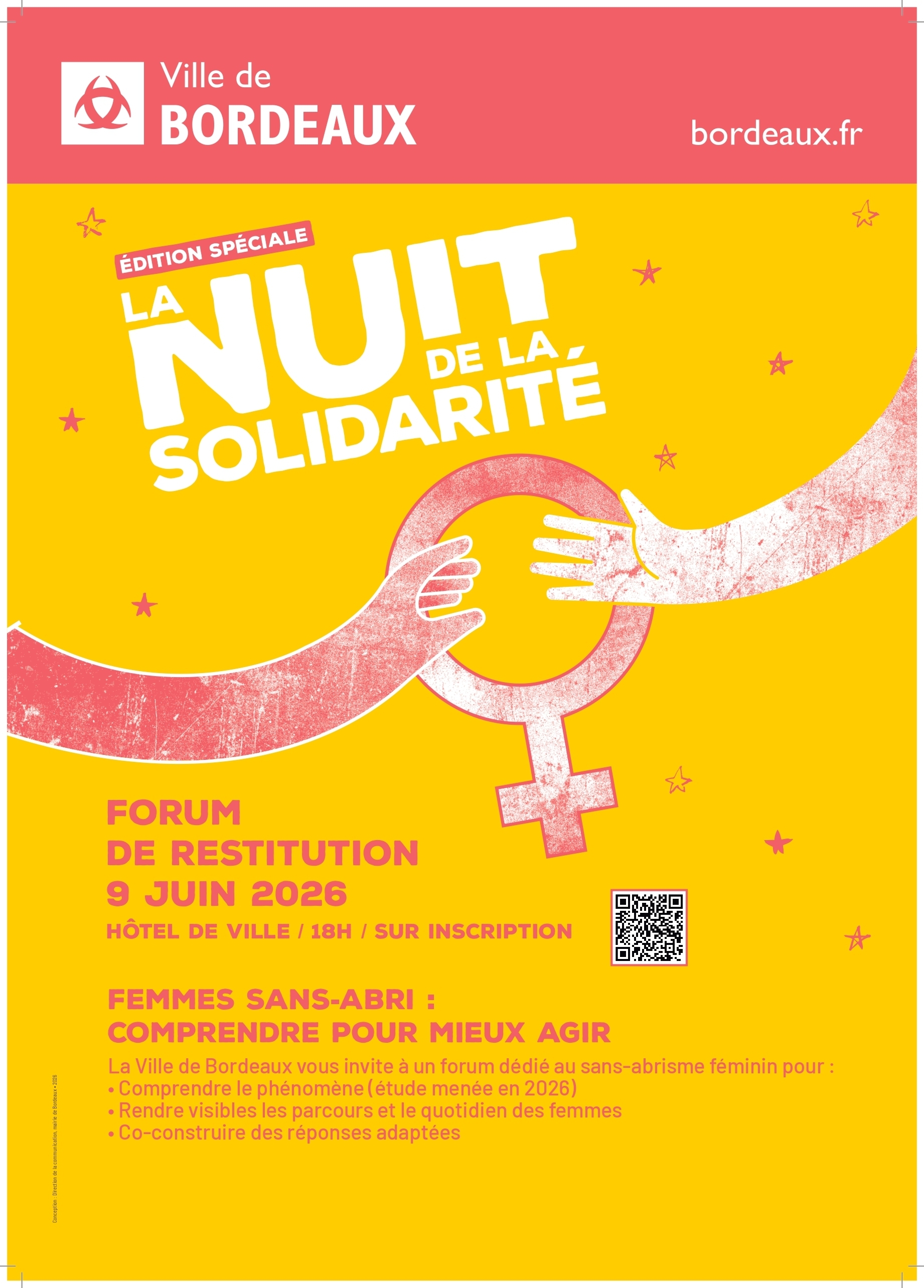 Nuit de la Solidarité 2026 : rendre visibles les femmes sans abri