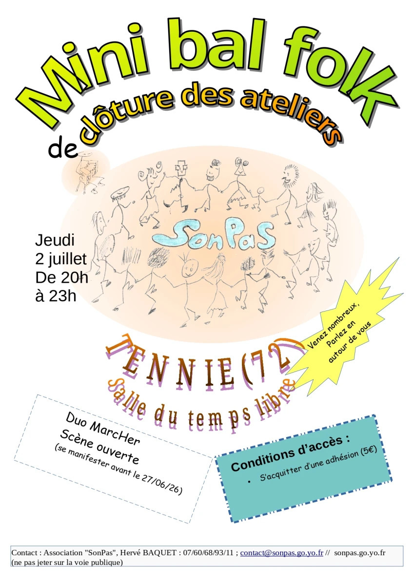 Mini bal de clôture des ateliers