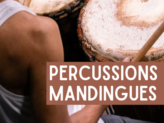 Stage percussions mandingues
