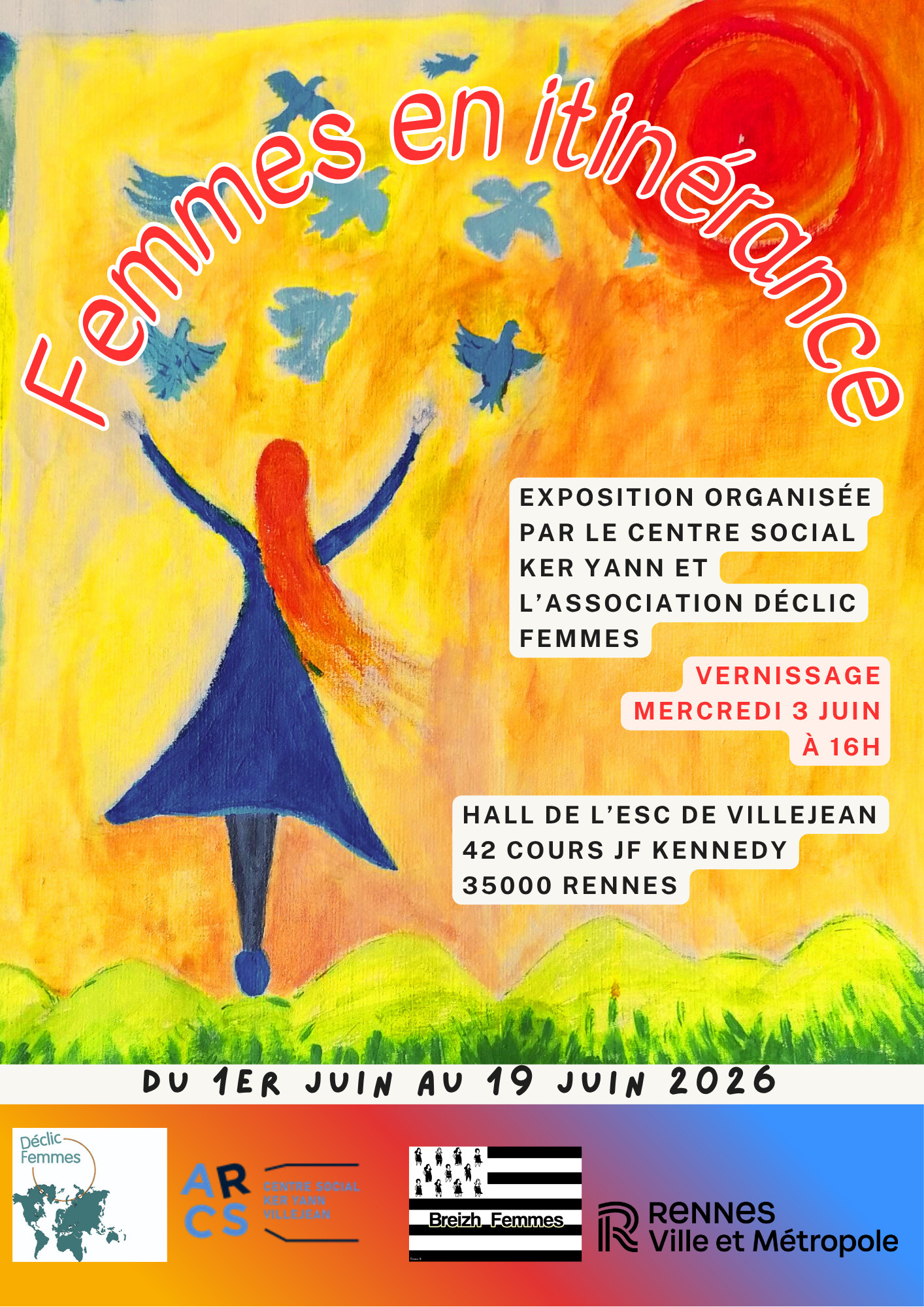 Exposition "Femmes en itinérance"