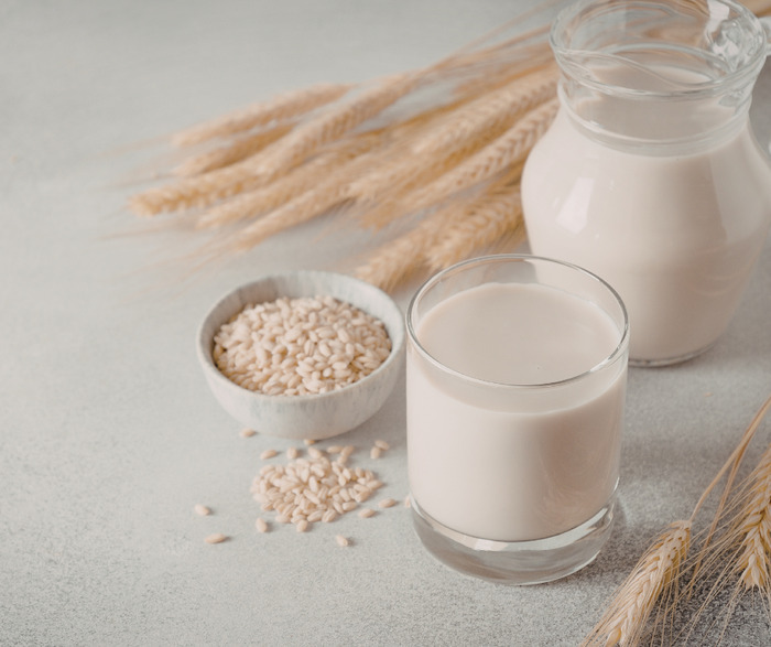 Oat milk shower gel manufacturing workshop