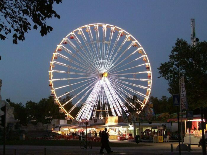 La Grande Roue de l’été à Bordeaux