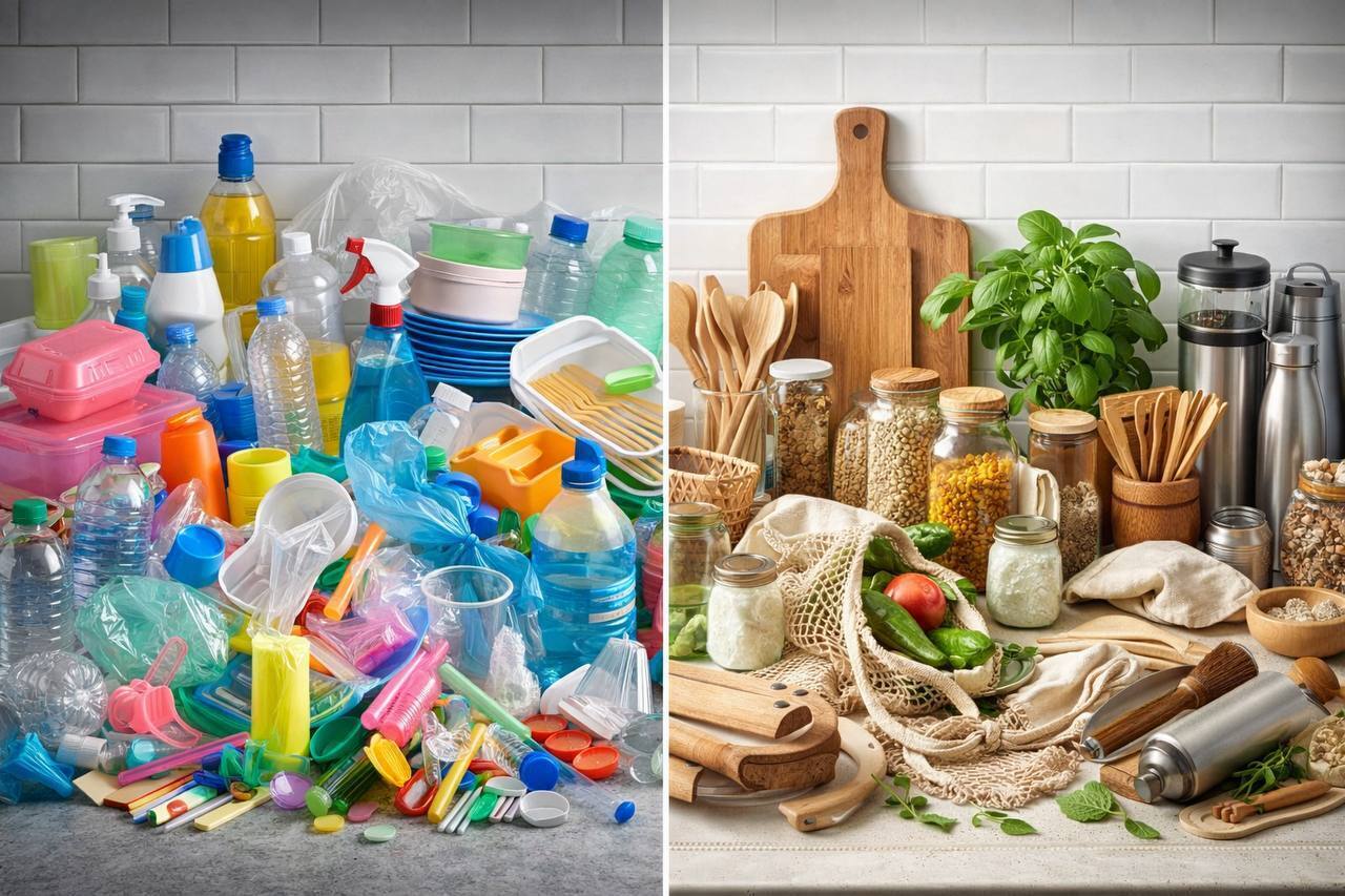 Réduire le plastique au quotidien - solutions concrètes dans le contexte Suisse