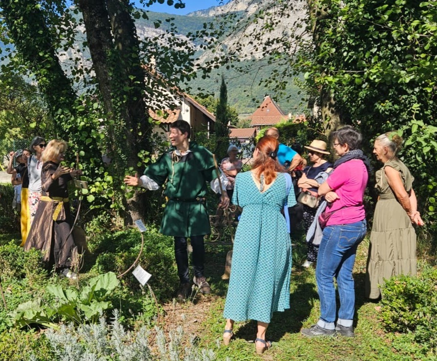 Animation théâtrale - Jardin du moulin des Ayes à Crolles