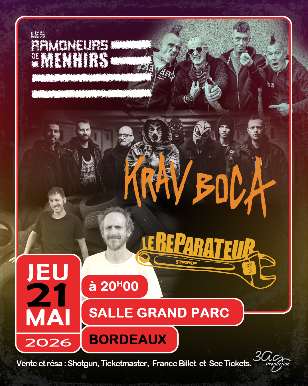 LES RAMONEURS DE MENHIRS - KRAV BOCA - LE REPARATEUR