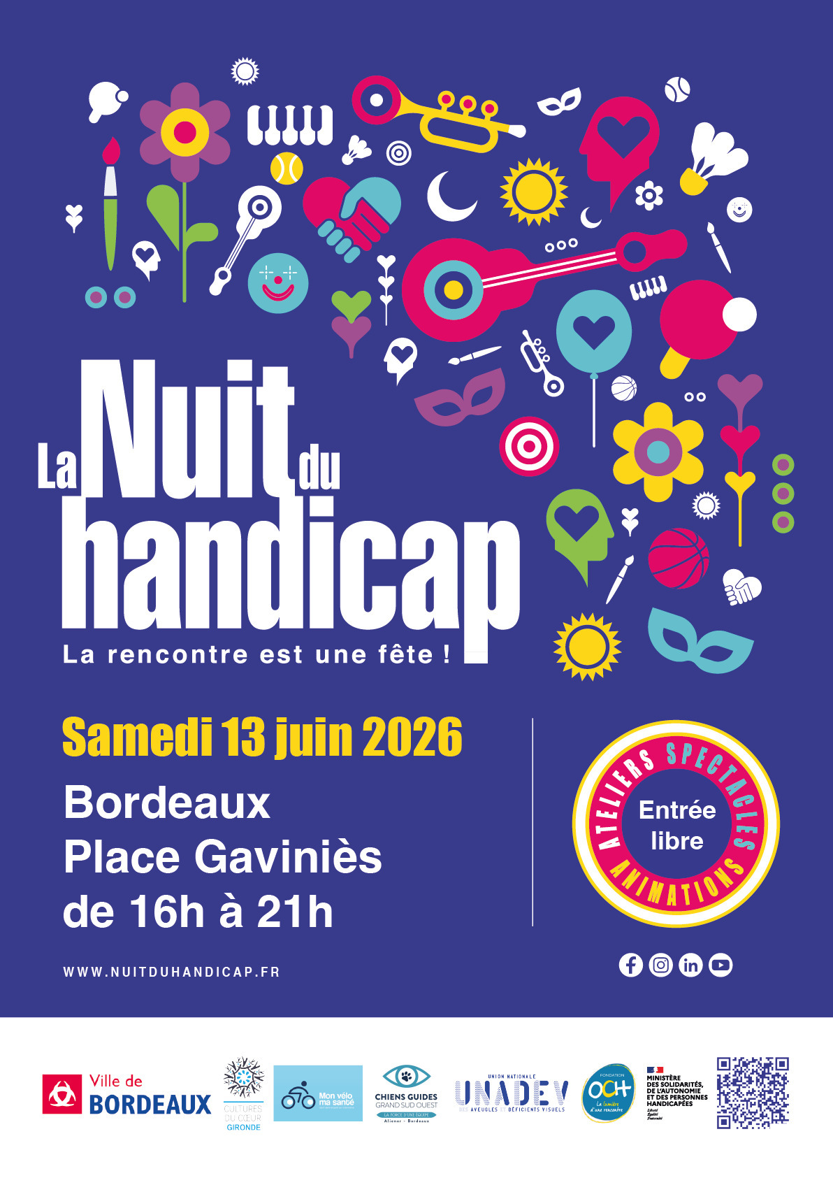 La Nuit du Handicap Bordeaux 2026