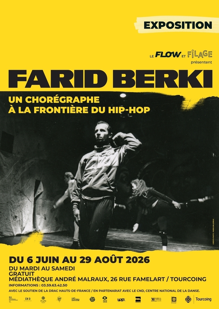 Vernissage de l'exposition « Farid Berki, un chorégraphe à la frontière du hip-hop »