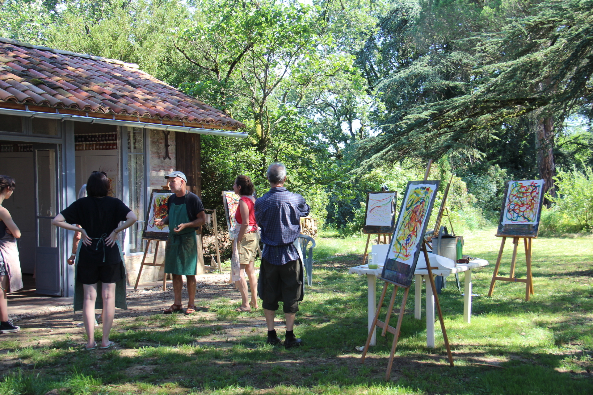 Exposition des ateliers d'expression artistique