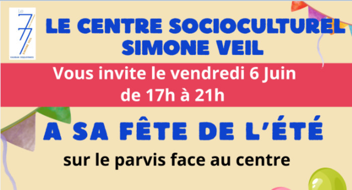 Le centre socioculturel Simone Veil a sa fête de l'été