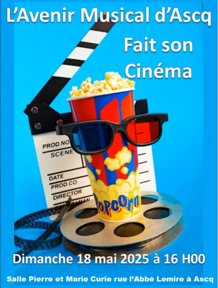 Concert of the musical future of Ascq - Cinema theme