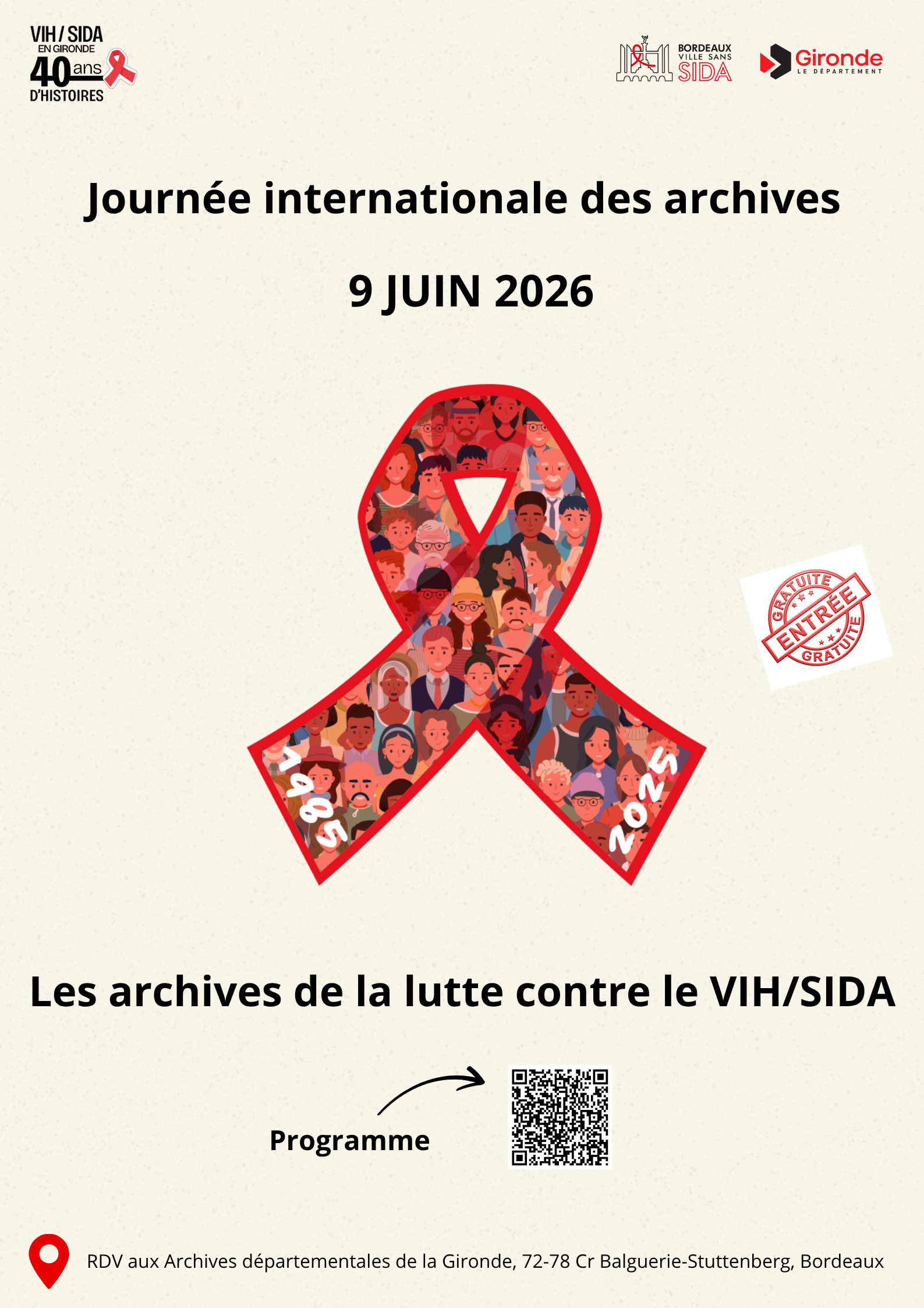 Les archives de la lutte contre le VIH/SIDA : enjeux de préservation et de mémoire