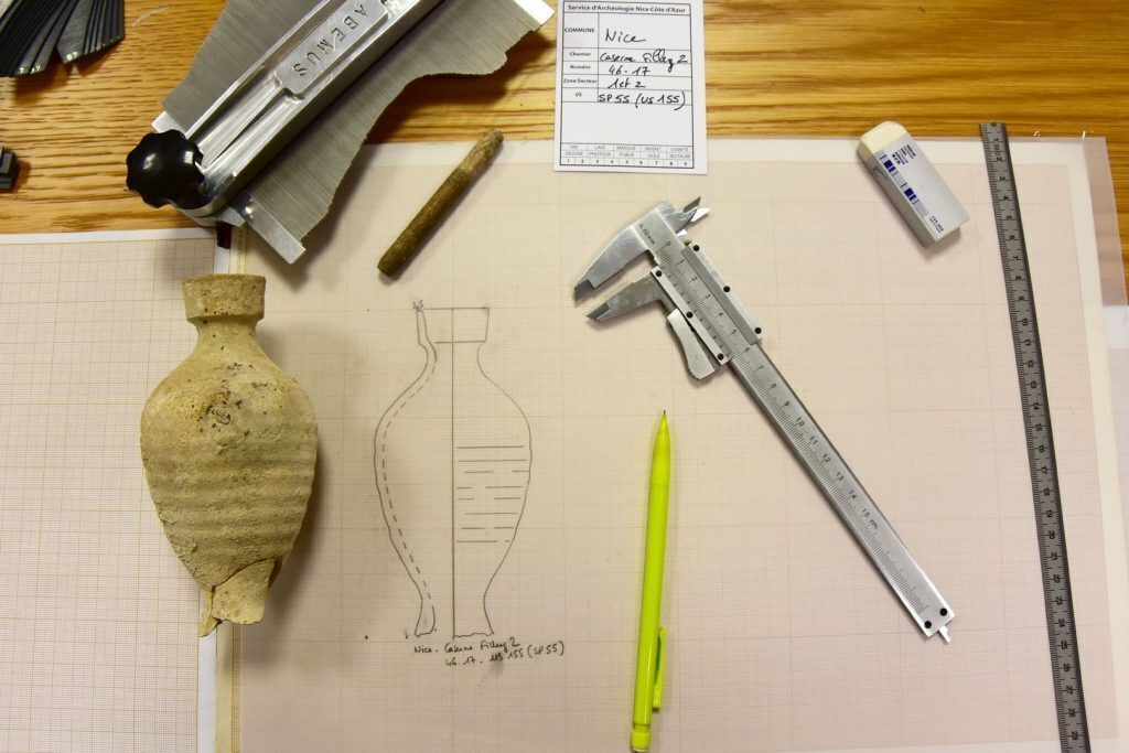 Atelier de dessin archéologique