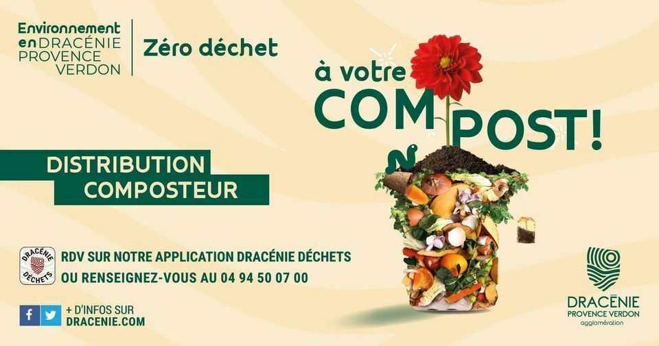 Distribution de composteurs