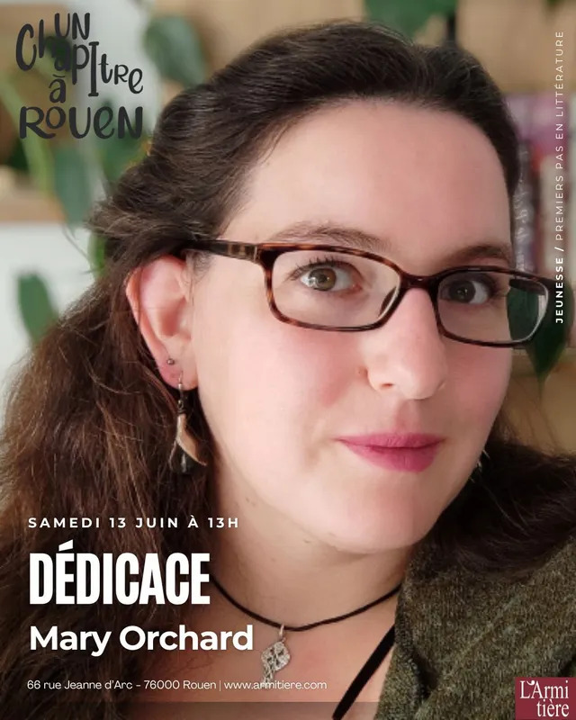 Dédicace avec Mary Orchard