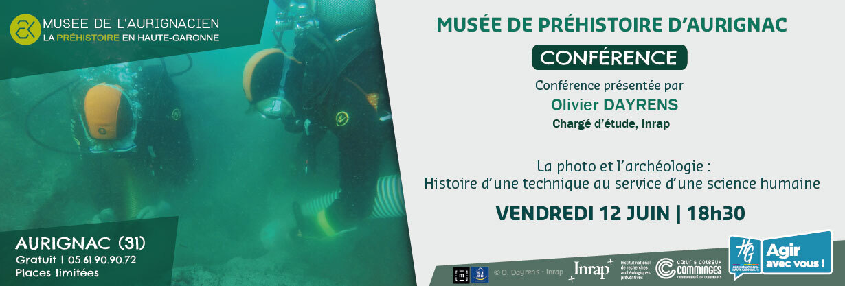 Conférence au Musée : La photo et l'archéologie : Histoire d'une technique au service d'une science humaine.