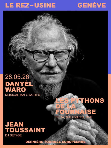 Danyèl Waro + Les Pythons de La Fournaise en concert