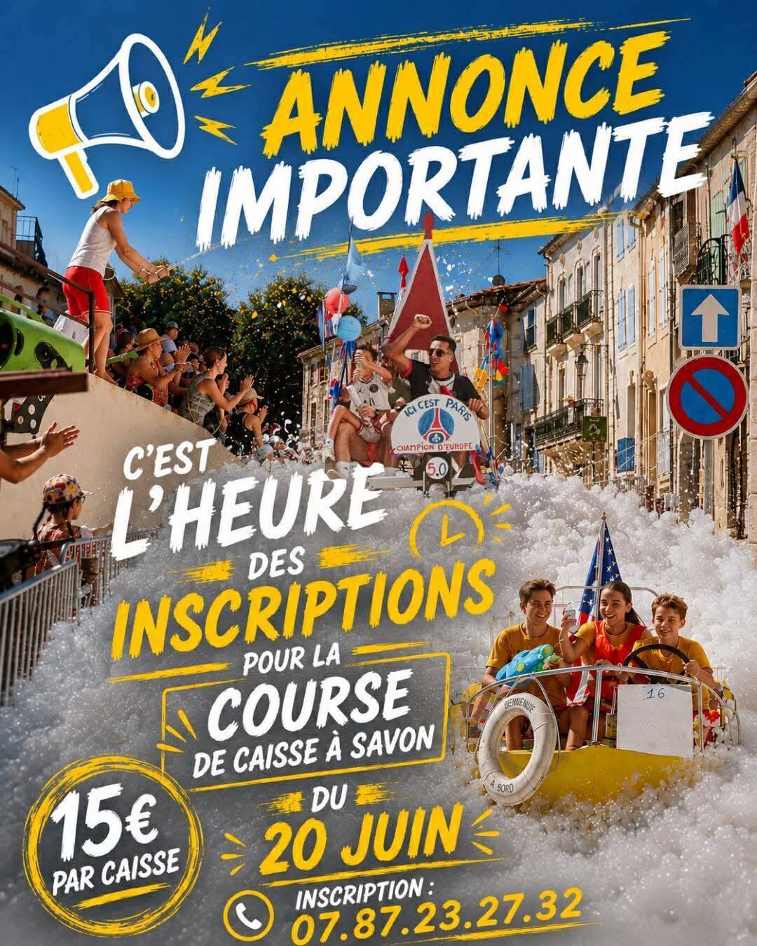 Course de caisses à savon