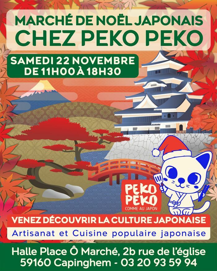 Marché de Noël Japonais chez Peko Peko