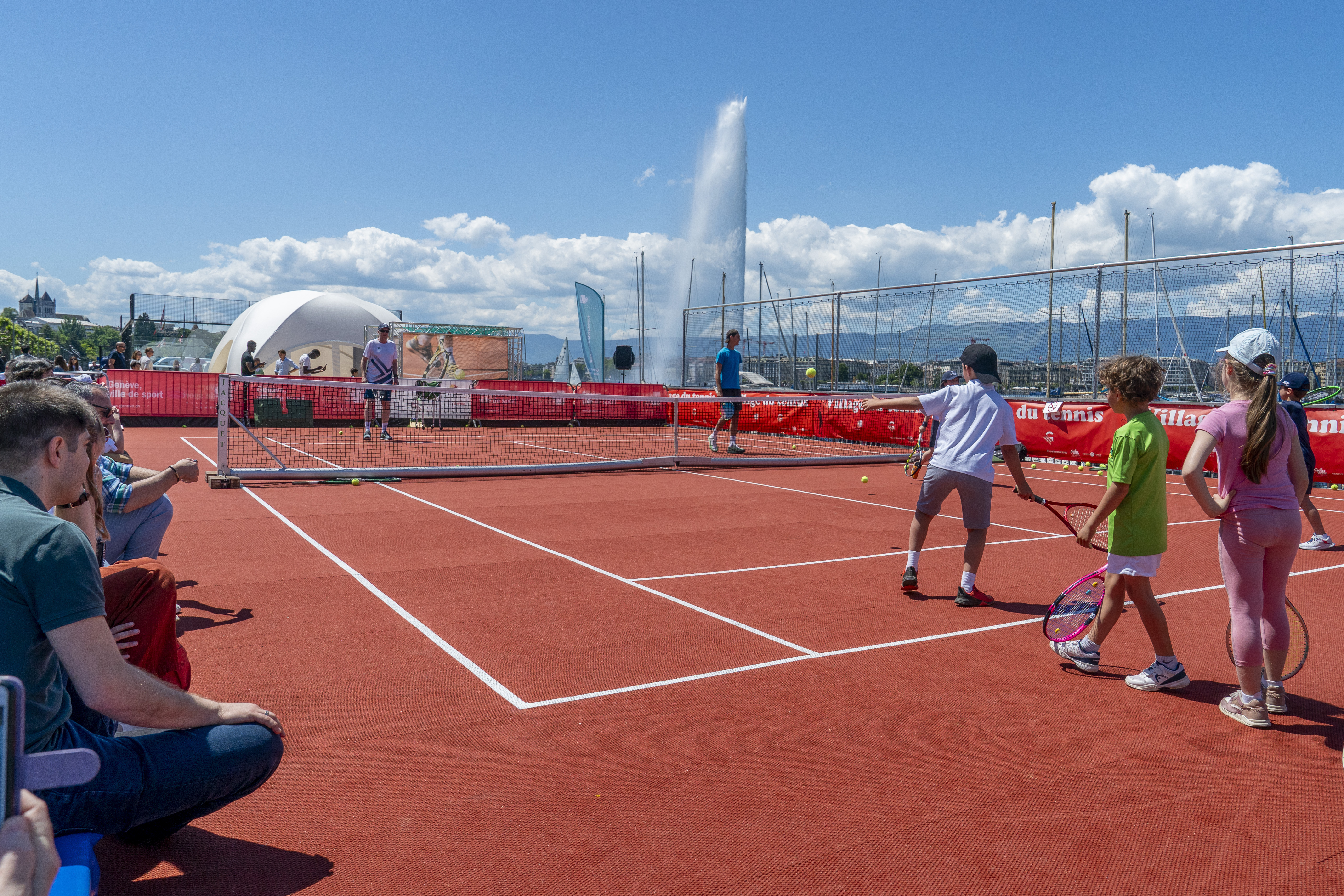 Village du tennis sur les quais