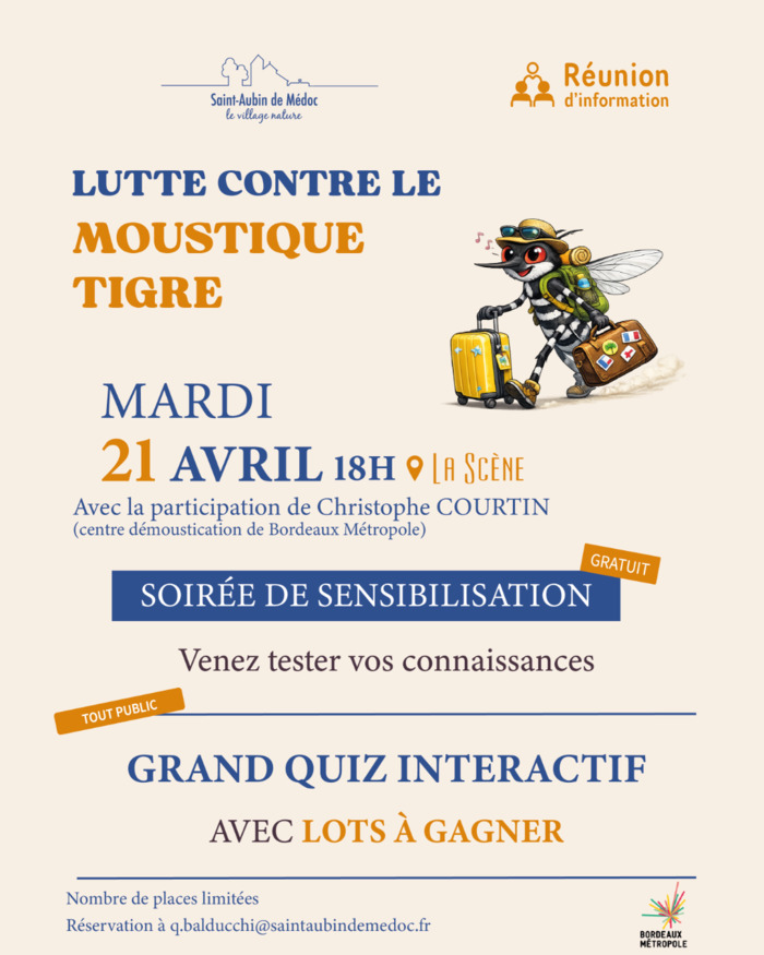 Lutte contre le moustique tigre !