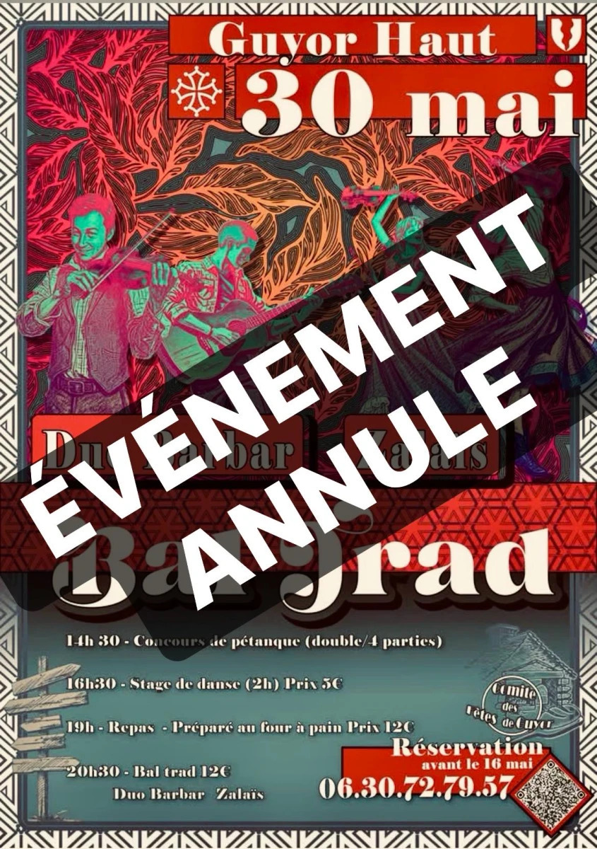 Annulé - Bal trad