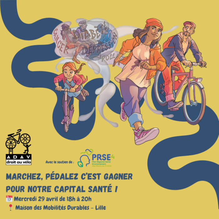 Vernissage de l'exposition "Marchez, pédalez, c'est gagner pour votre capital santé"