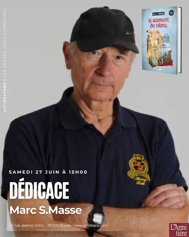 Dédicace avec Marc S.Masse