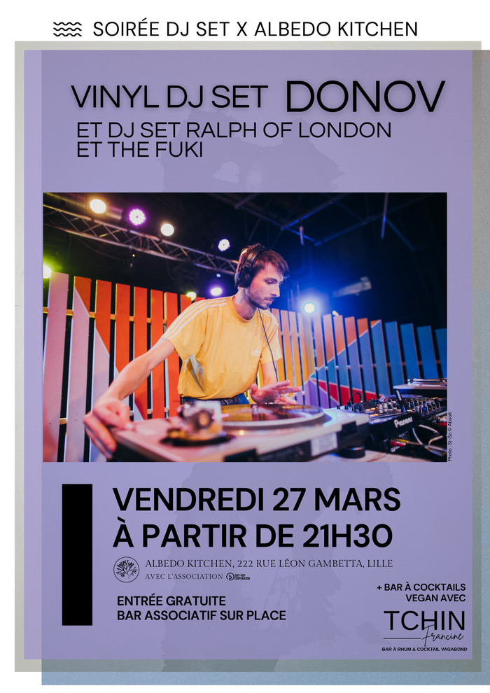 DJ SET DONOV + VERNISSAGE ALEXIS TOMALTCHEV /ZEDEN