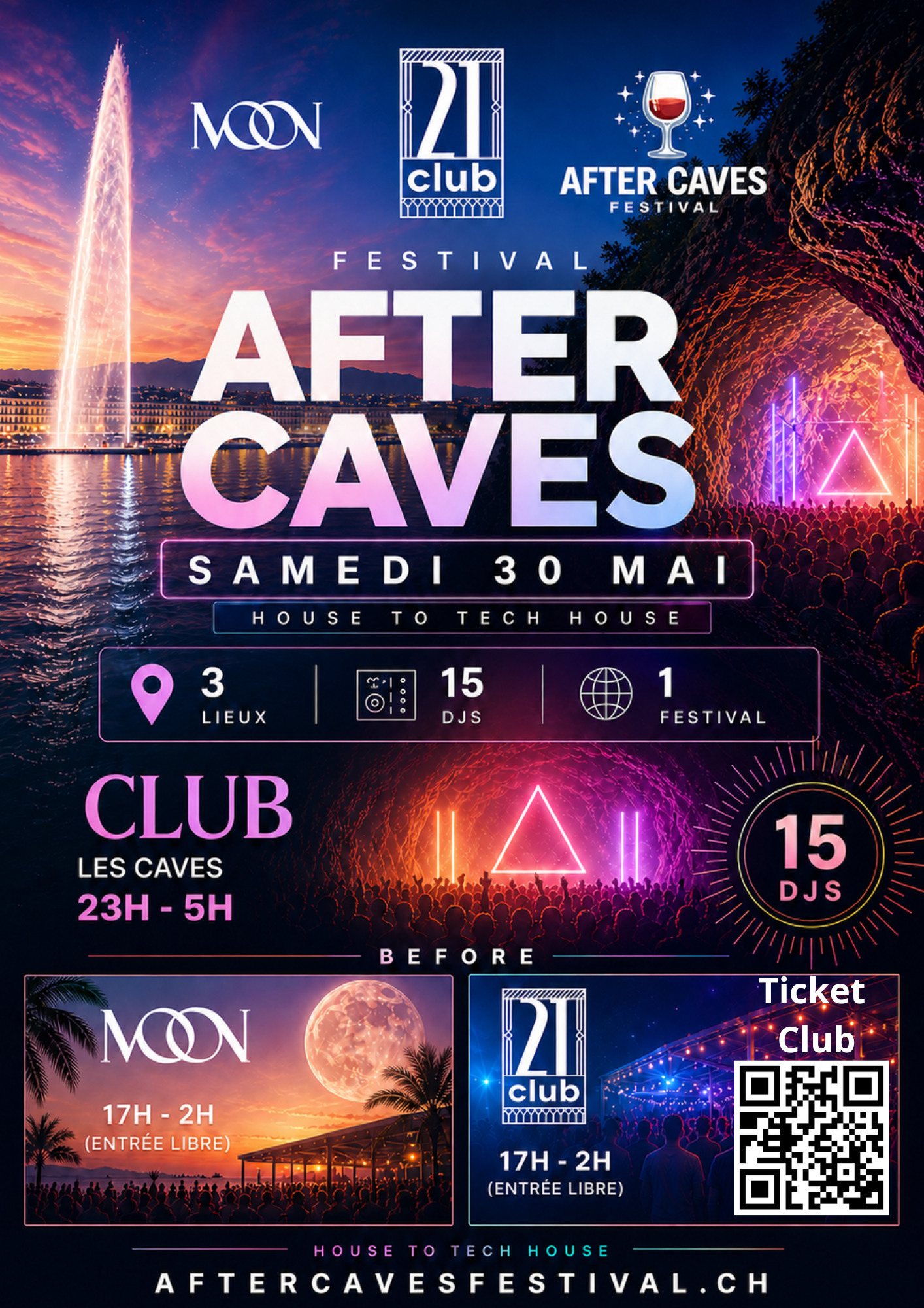 Festival After Caves - House to Tech House