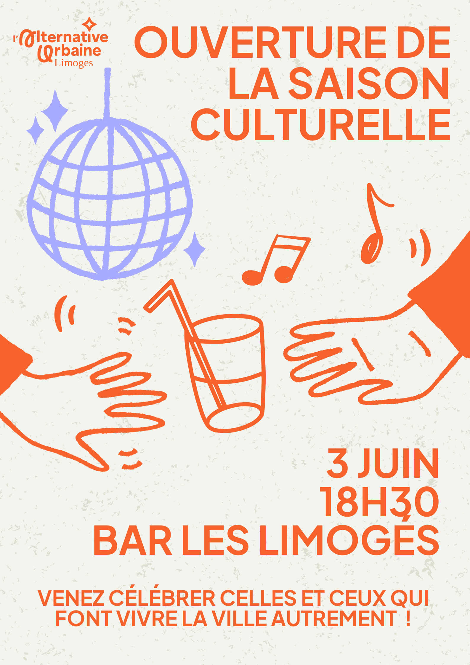 Ouverture de la saison culturelle de l'Alternative Urbaine