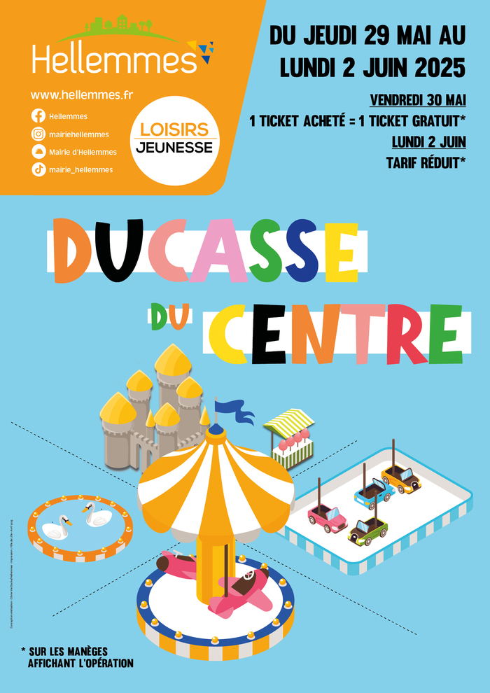Ducasse du Centre -  Du 29/5 au 2/6