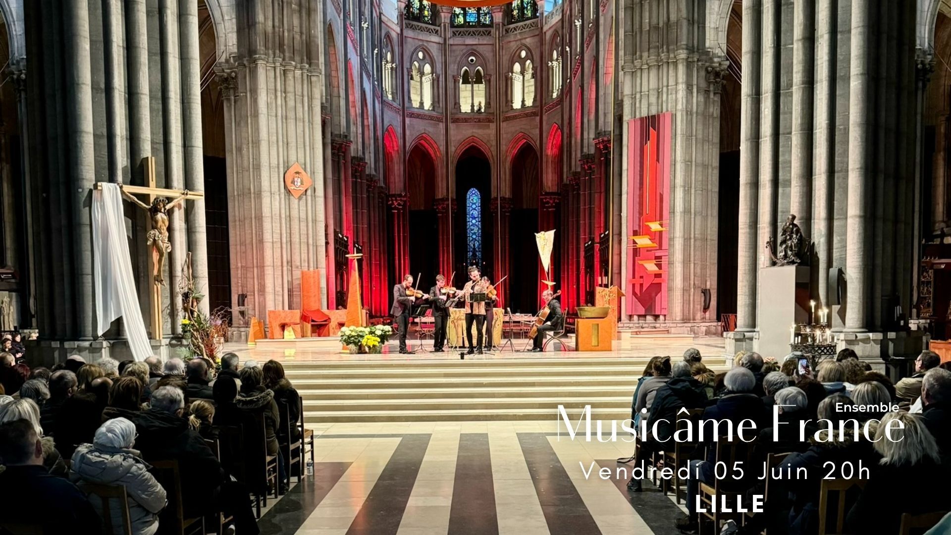 Concert à Lille: Rossini, Vivaldi, Tchaikovsky, Taffanel, Bizet, Aznavour, Saint-Saëns, Ibert, Poulenc, Ravel