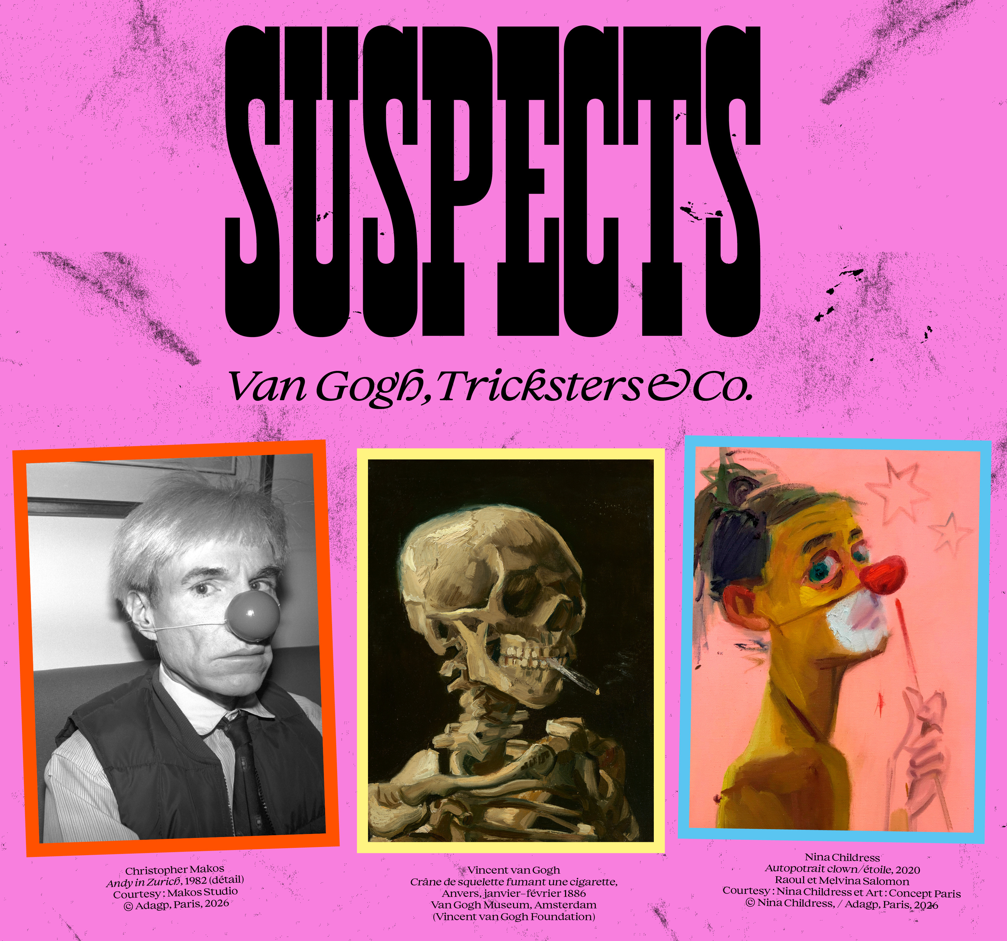 Vernissage de SUSPECTS — Van Gogh, Tricksters & Co.