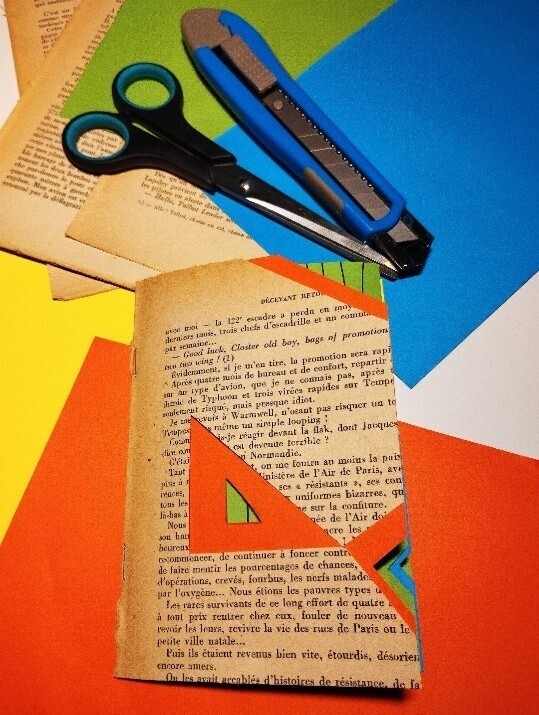 Créez votre carnet en papier recyclé