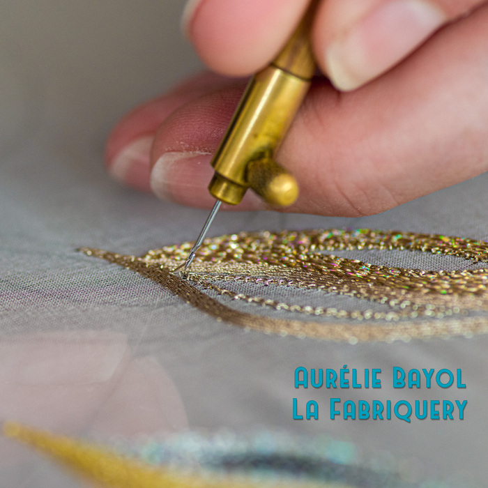 Découverte de la broderie d'art à La Fabriquery