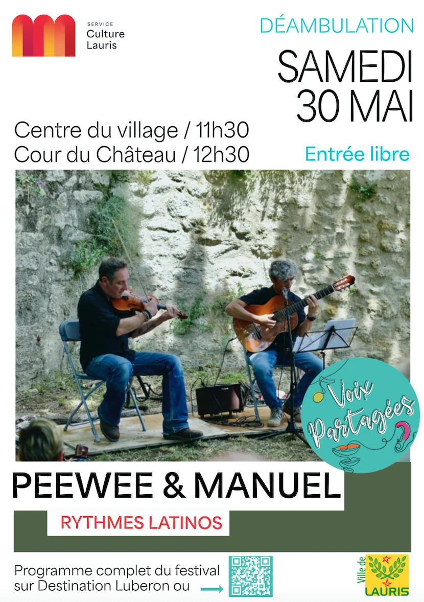 Déambulation dans les bars Peewee et Manuel Voix Partagées