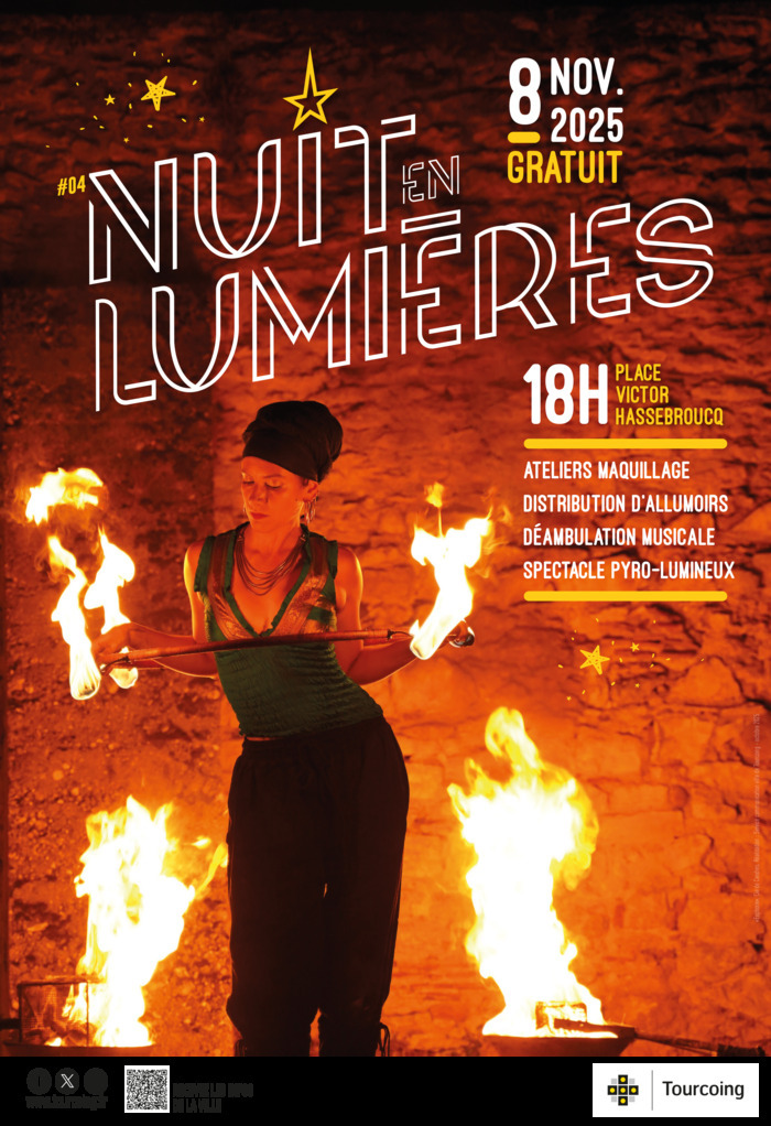 La Nuit en Lumières 2025 à Tourcoing