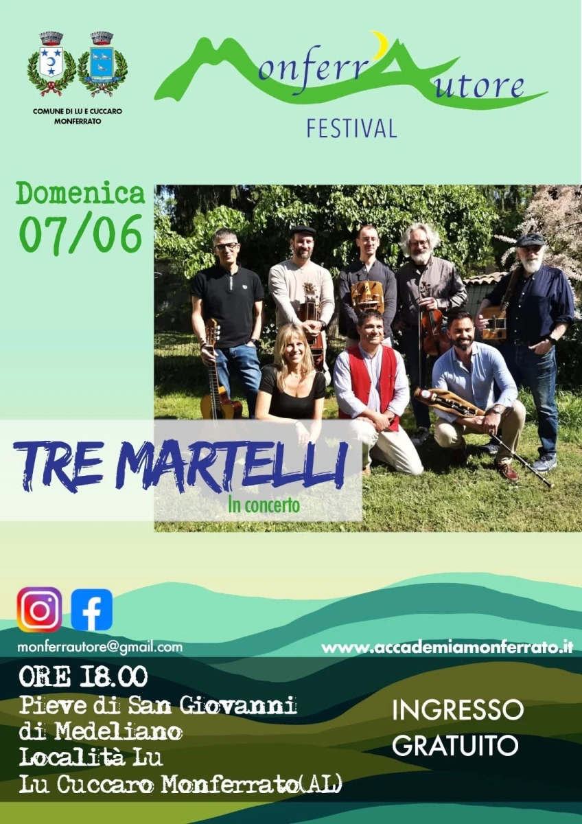 Tre Martelli al Monferr'Autore Festival