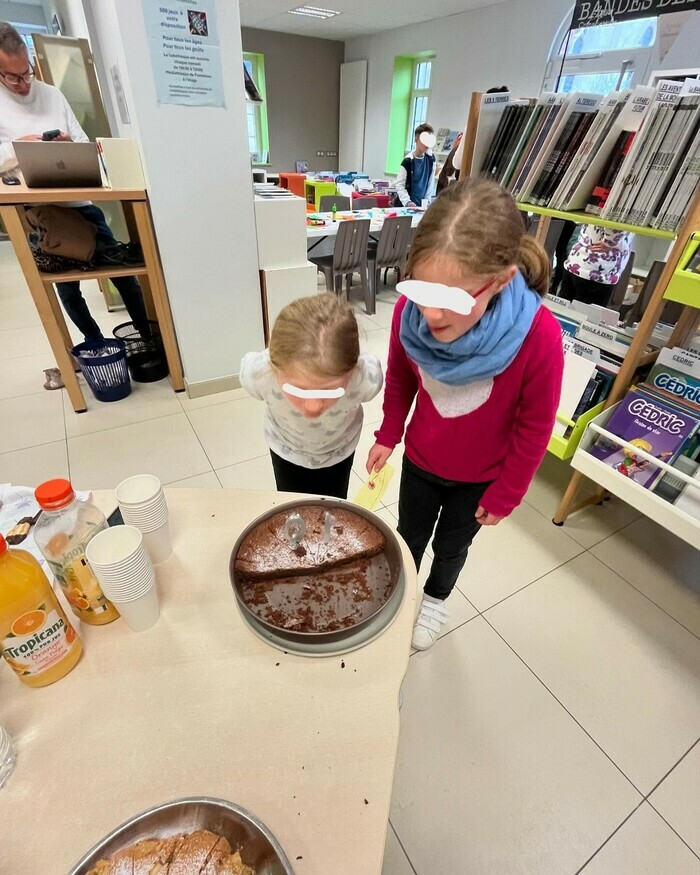 Goûter en médiathèque