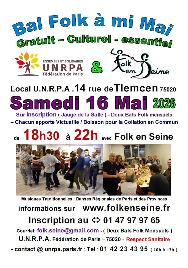 Bal Folk à mi-Mai