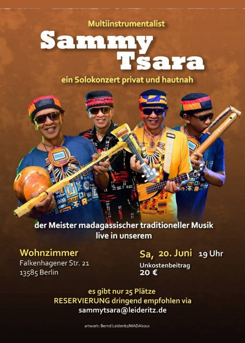 Sammy Tsara à Berlin (Allemagne)