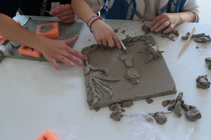 Atelier « Argile et bas-relief : Terriens·nes de demain »