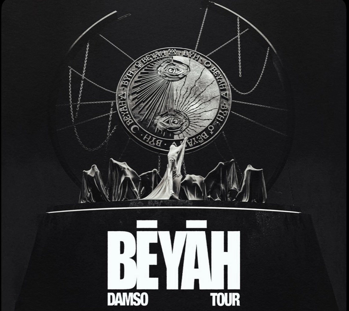 Damso en concert à l'Arkéa Arena