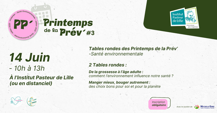 Printemps de la Prévention - Santé environnementale : mieux comprendre pour mieux agir